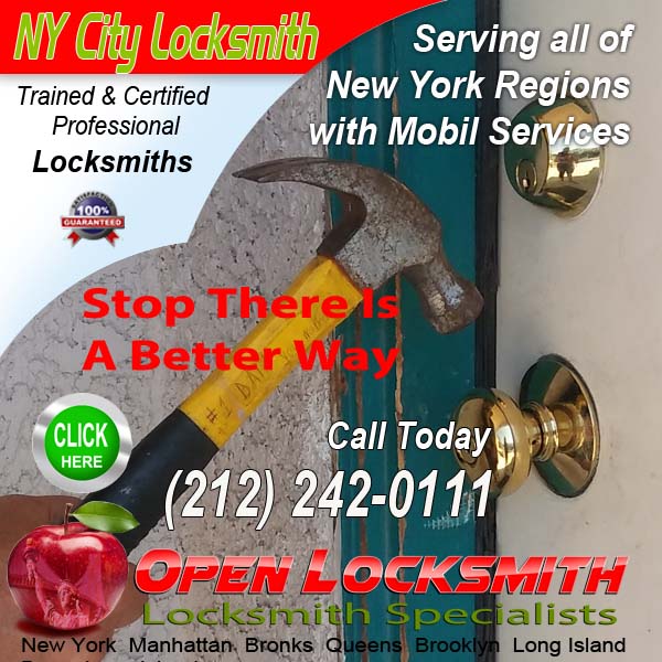 Lock Repair Locksmith – Open Locksmith Call 212-242-0111