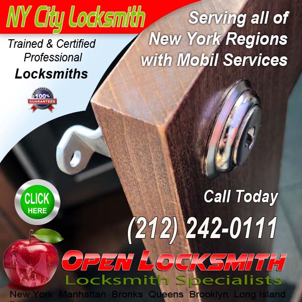 Lock smith NYC – Open Locksmith Call 212-242-0111