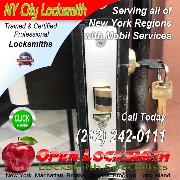 Emergency Locksmith – Open Locksmith Call 212-242-0111