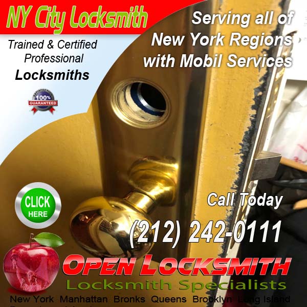 Door Lock Repairs – Open Locksmith Call 212-242-0111
