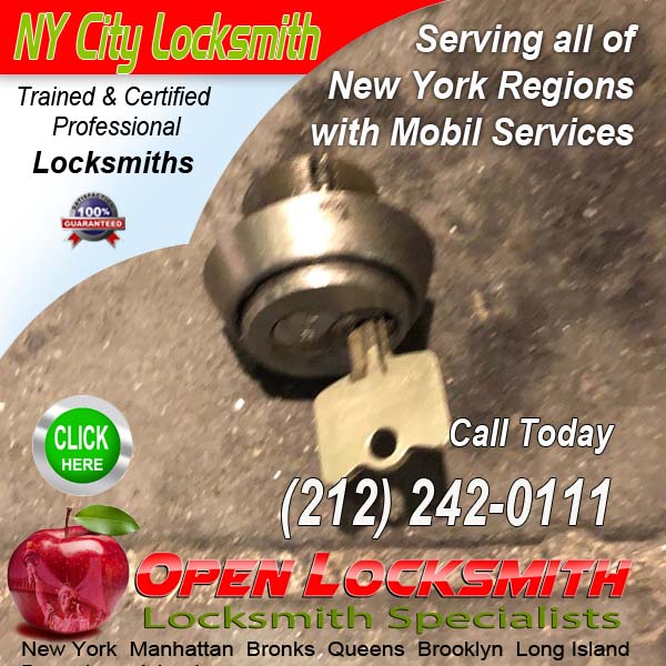 Locksmith 10012 – Open Locksmith Call 212-242-0111