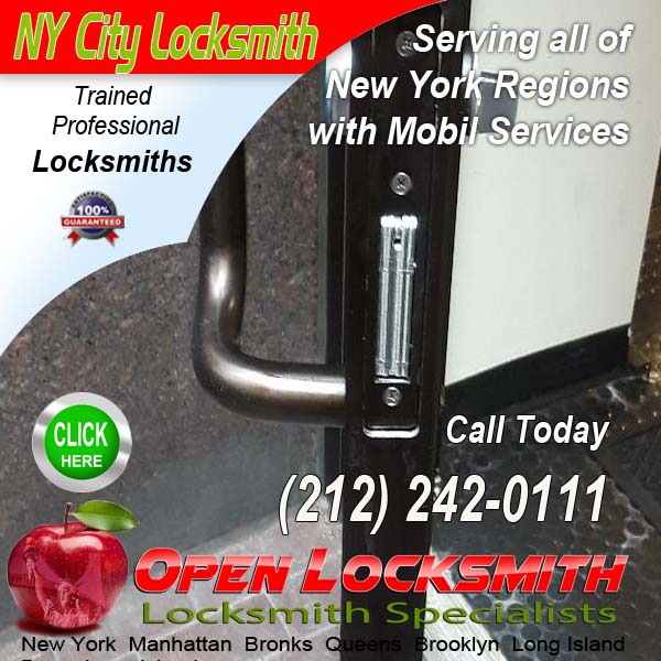Locksmith in New York City – Open Locksmith Call 212-242-0111