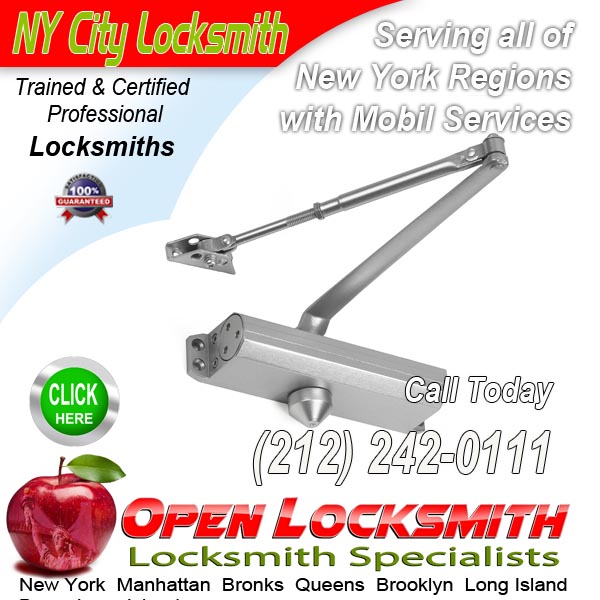 Door Closer – Open Locksmith Call 212-242-0111