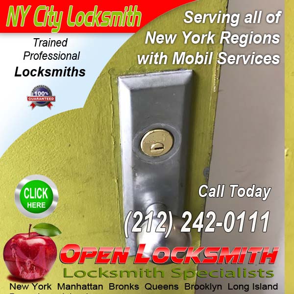 Locksmith 10011 – Open Locksmith Call 212-242-0111
