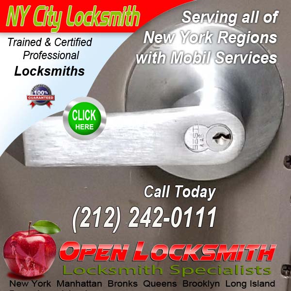 Locksmith Residential Lock Repair – Open Locksmith Call 212-242-0111